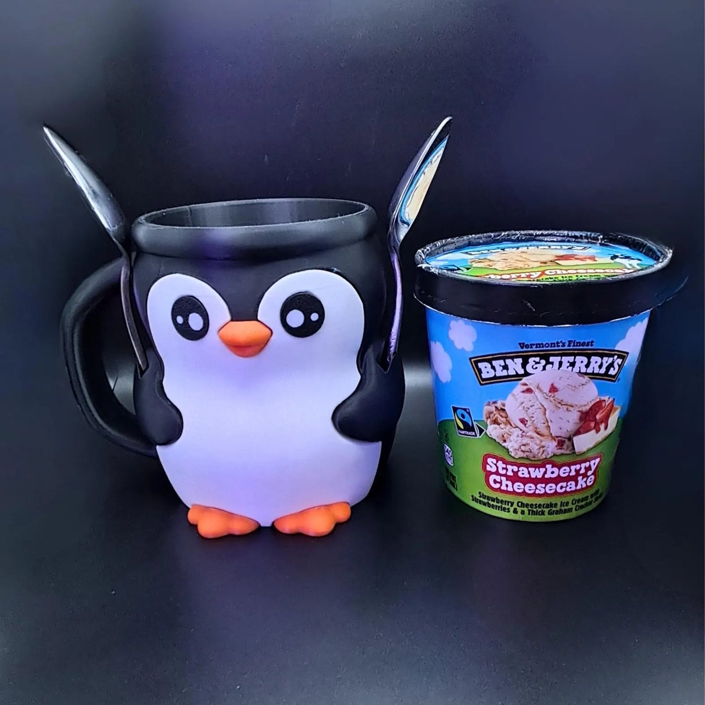 (🎁Last Day 60% OFF)🐮Ferdinand, the Highland Cow Ice Cream Pint Holder🍨🍦🍧