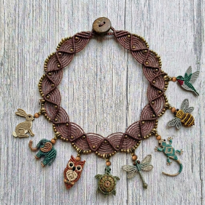 💥Hot Selling Item! 🍀 Lucky Guardian Animal Anklet | Hand-woven Blessings