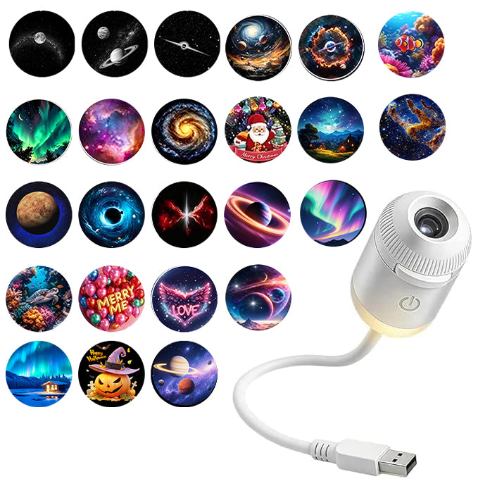 (🎁Last Day 50% OFF)✨🌌Galaxy Projector Night Light