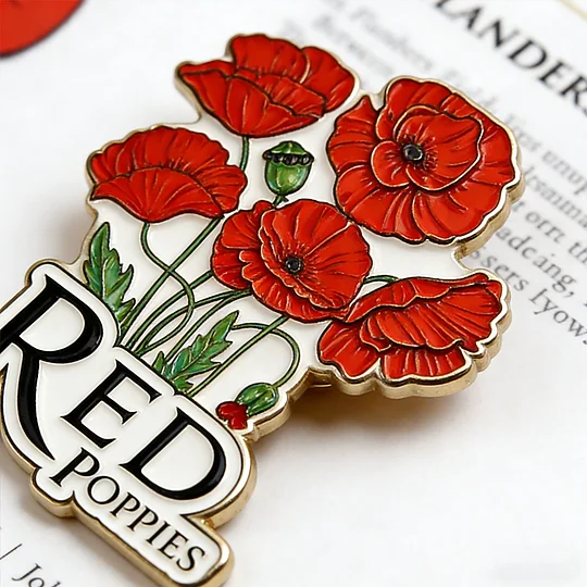 🔥Last Day 49% OFF-Unisex US Memorial Day Poppy Exquisite Brooch