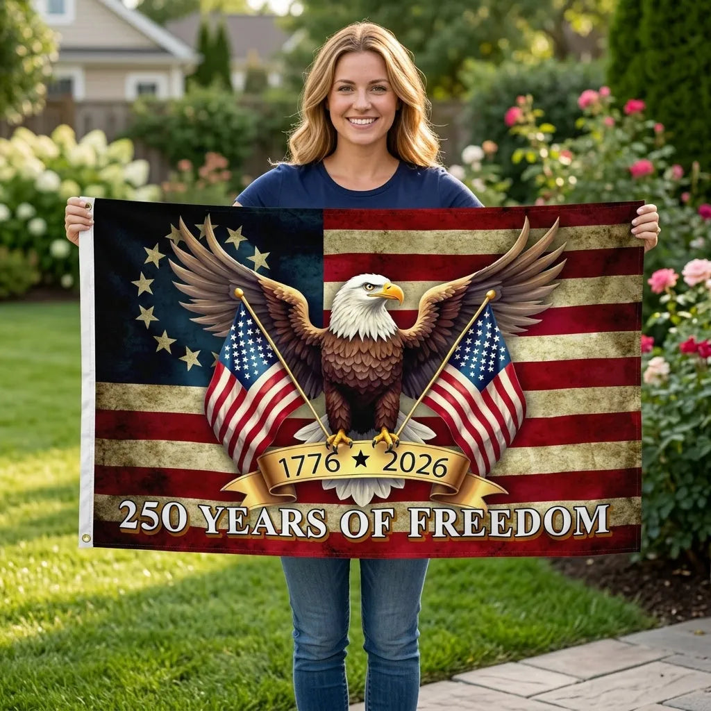 250th Anniversary USA Commemorative Flag (3x5 Ft) |  1776–2026