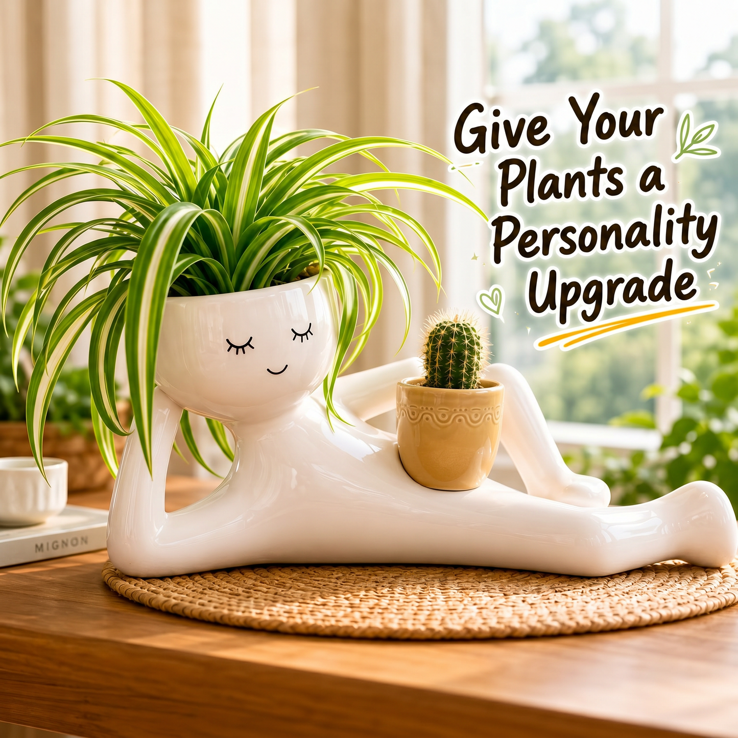 🌿Funny Lazy Person's Flower Pot🌱💚