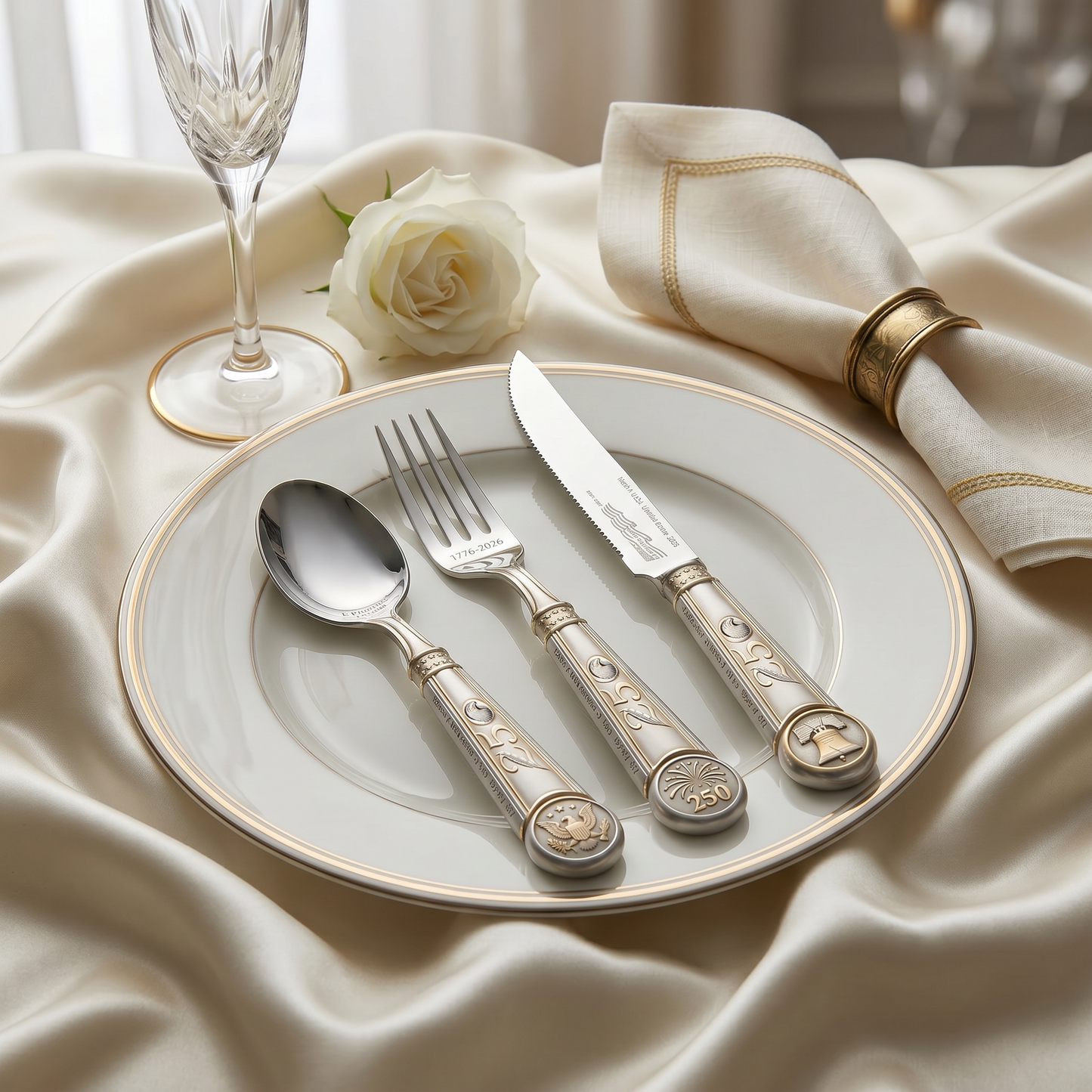 1776-2026 | United States of America 250th Anniversary Commemorative Flatware Collection