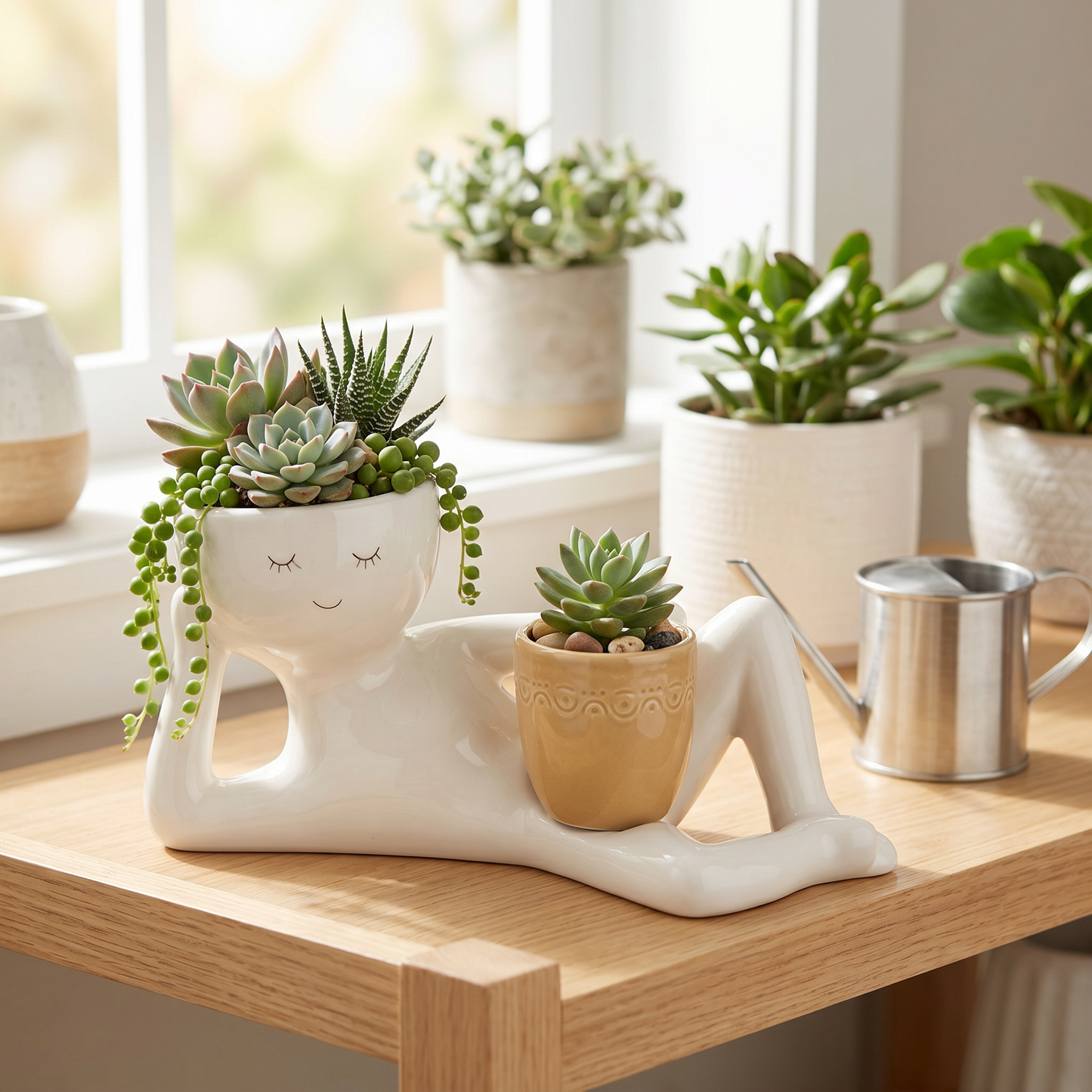 🌿Funny Lazy Person's Flower Pot🌱💚