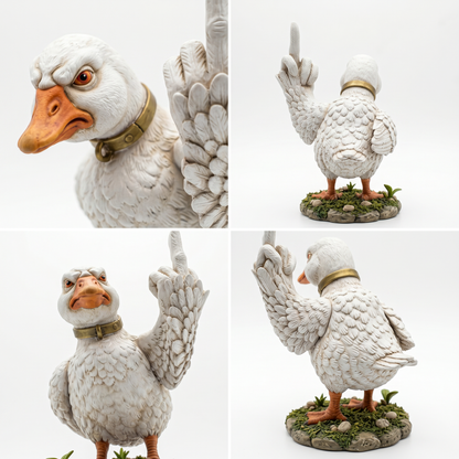 🦆  2026 limited edition popular Angry duck middle finger ornament💥