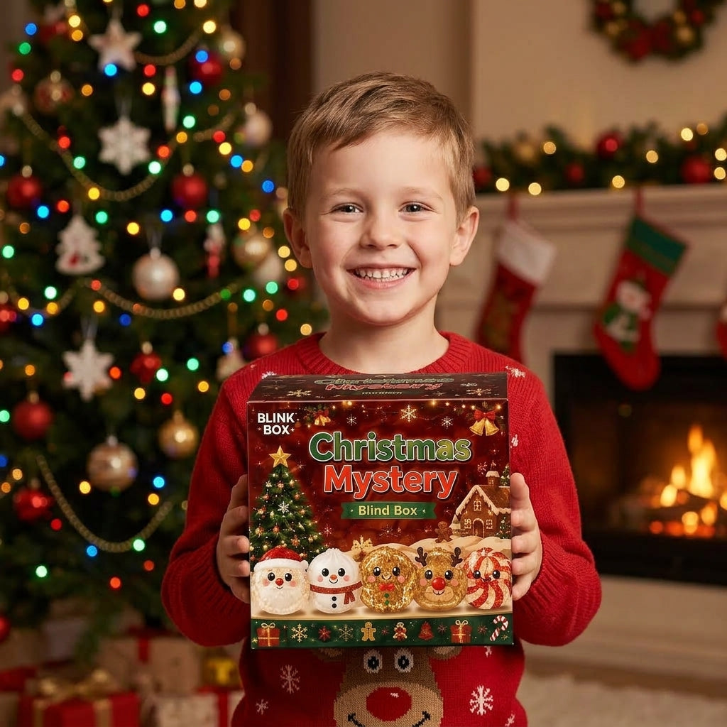 🎄🎅 Christmas Squishy Dumplings Mystery Blind Box 🎁