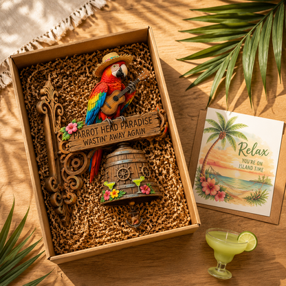 🦜Last Day 50% Off - Parrot Head Paradise Wall-Mounted Doorbell