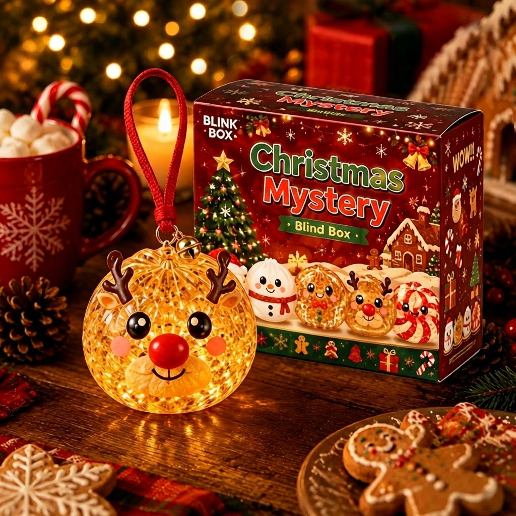 🎄🎅 Christmas Squishy Dumplings Mystery Blind Box 🎁