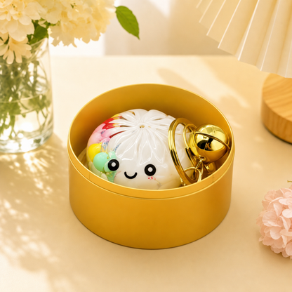 🔥 LAST DAY 49% OFF 🔥Glow In The Dark Kawaii Bao Bun Keychain
