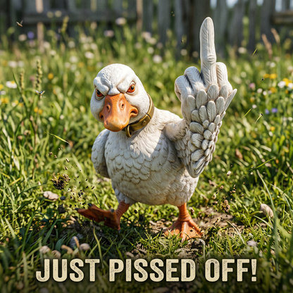🦆  2026 limited edition popular Angry duck middle finger ornament💥
