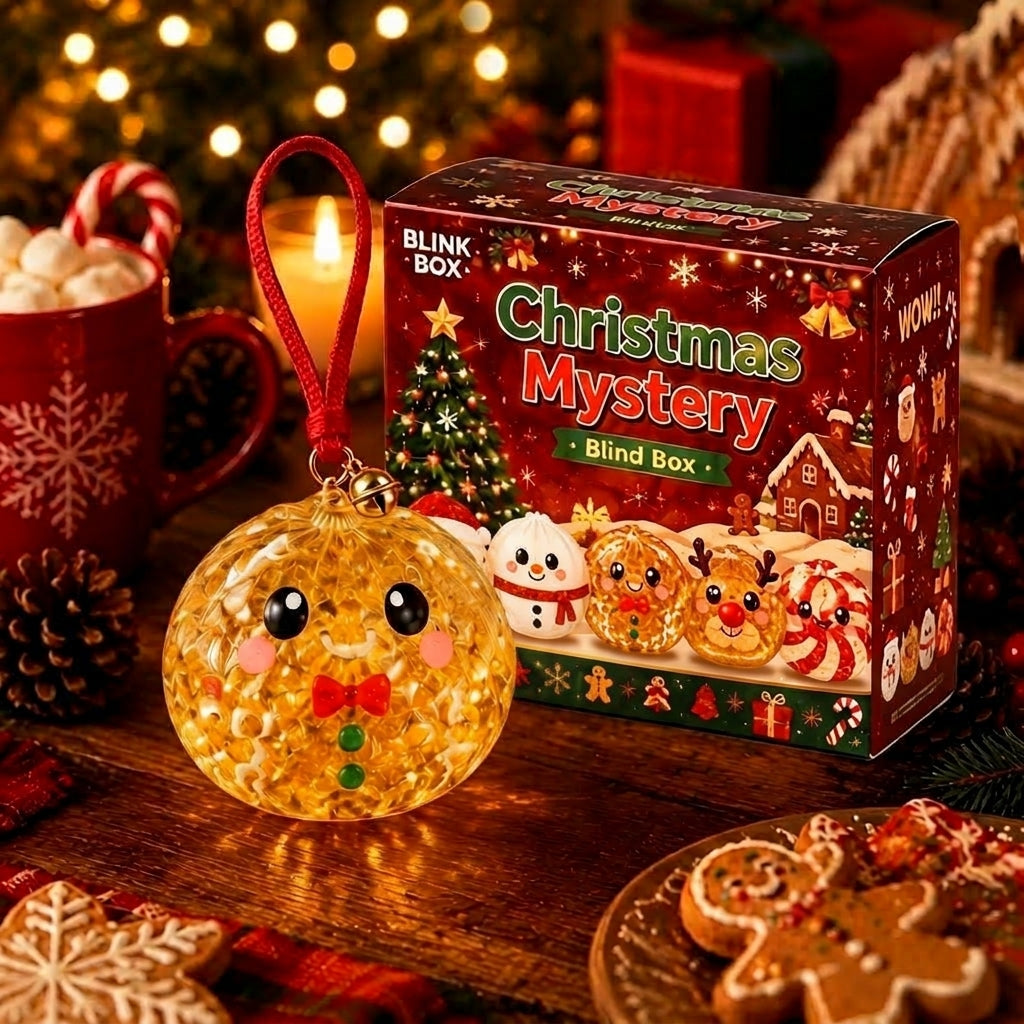 🎄🎅 Christmas Squishy Dumplings Mystery Blind Box 🎁