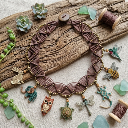 💥Hot Selling Item! 🍀 Lucky Guardian Animal Anklet | Hand-woven Blessings