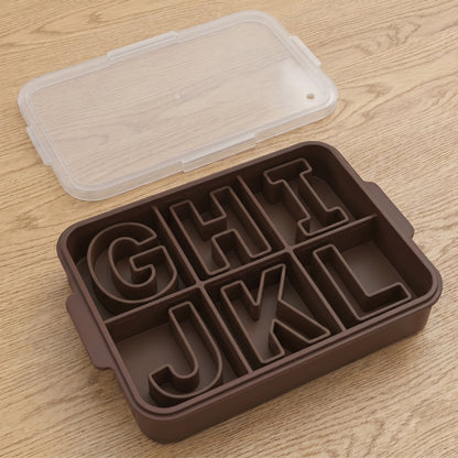 🔥Spell It Out! Premium Silicone Alphabet & Number Ice Mold Set(The Third Is Free Now!)🧊🔤