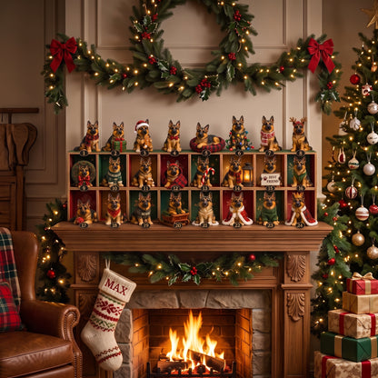 24 Days of Loyalty – German Shepherd Christmas Advent Calendar