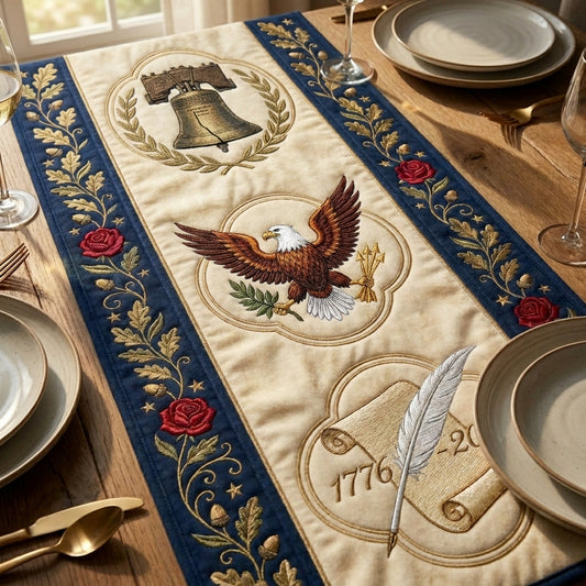 💖💖250th Anniversary Heirloom Edition Special Offer- Elegant Floral Premium Table Runner - Everyday Dining & Decor