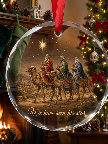 Jesus Nativity Story Christmas Ornament Set – 6 Collectible Pieces That Tell the Story of Christmas