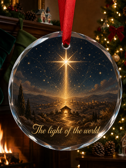 Jesus Nativity Story Christmas Ornament Set – 6 Collectible Pieces That Tell the Story of Christmas