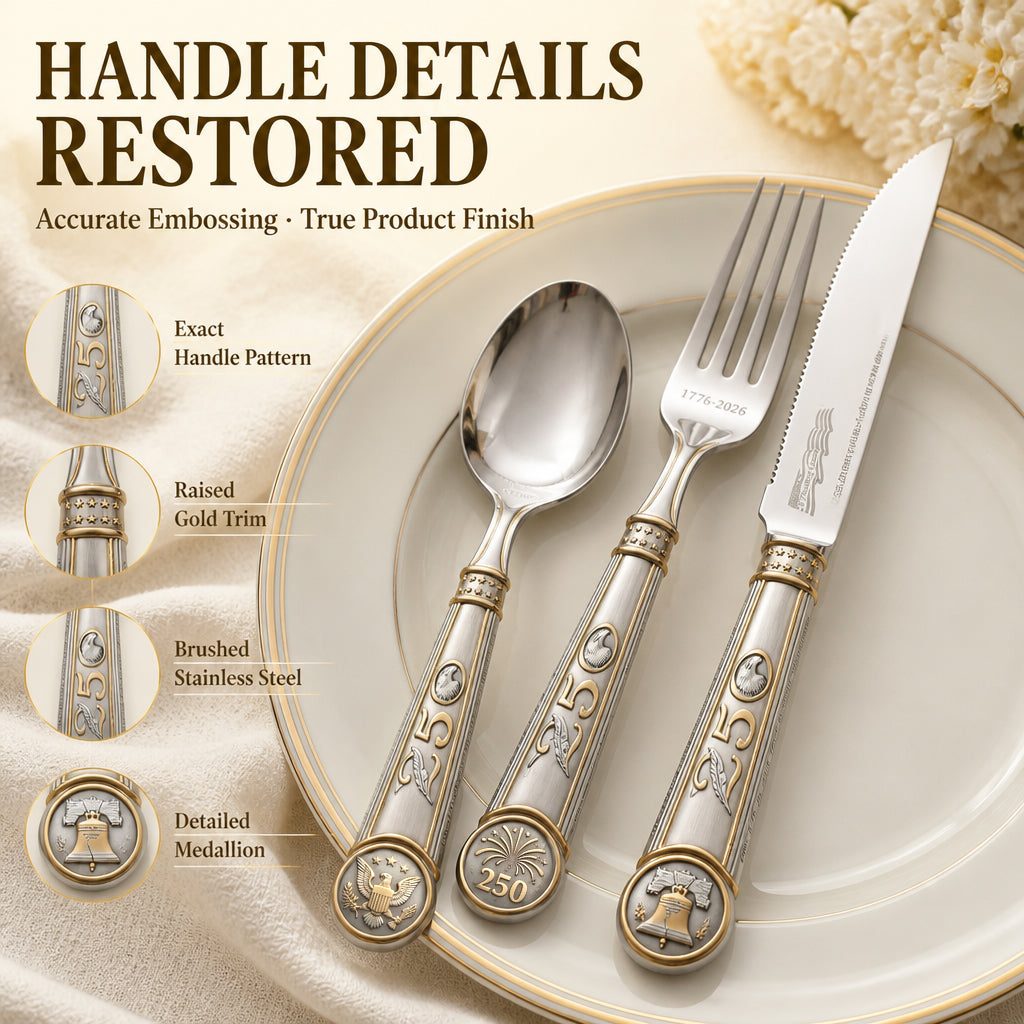 1776-2026 | United States of America 250th Anniversary Commemorative Flatware Collection