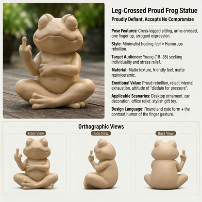 💥🐸2026 Limited Edition Finger Frog "Anti Bone Frog Attitude Collection"🔥