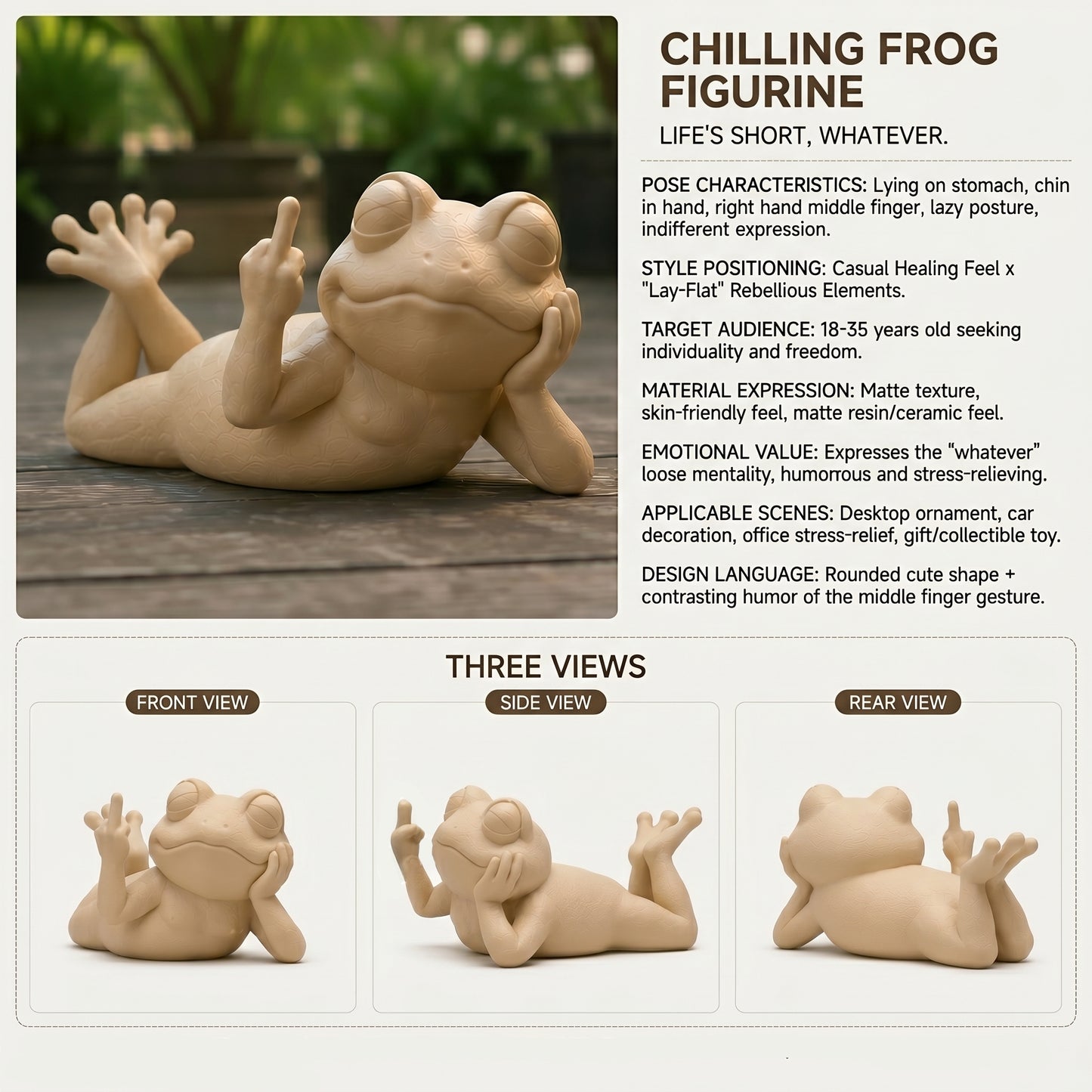 💥🐸2026 Limited Edition Finger Frog "Anti Bone Frog Attitude Collection"🔥