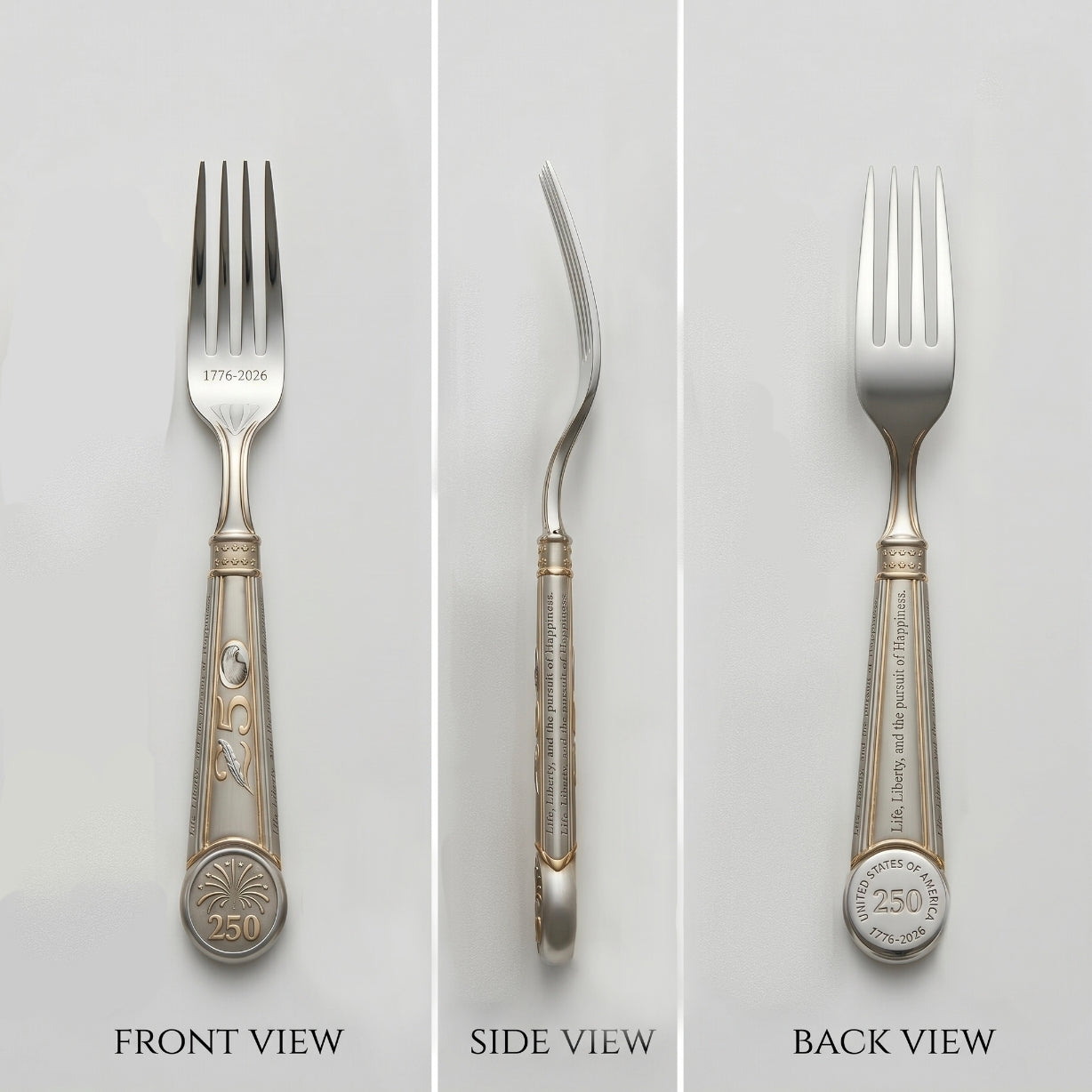 1776-2026 | United States of America 250th Anniversary Commemorative Flatware Collection
