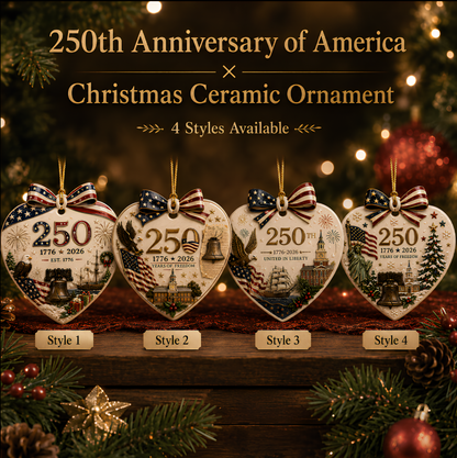 🎄250th Anniversary of America × Christmas Ornament